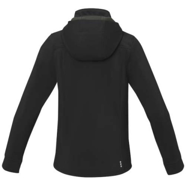 Langley moteriška GRS perdirbto audinio softshell striukė, Juoda, 2XS, gaminio vaizdas (2)