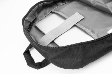 Mellon – RPET kuprinė, juoda, papildomas gaminio vaizdas 4