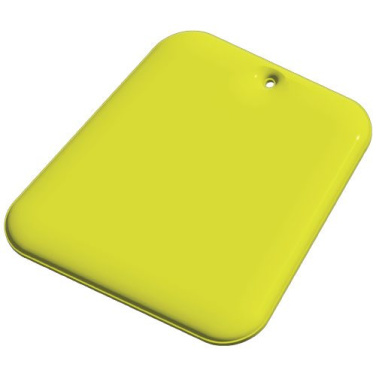 RFX™ H-09 trapecijos formos atspindinti PVC atšvaitas – Neoninė geltona, gaminio vaizdas (1)