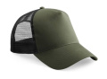 Jaunesniems skirta „Snapback“ sunkvežimio marškinėliai, Alyvuogių žalia/juoda