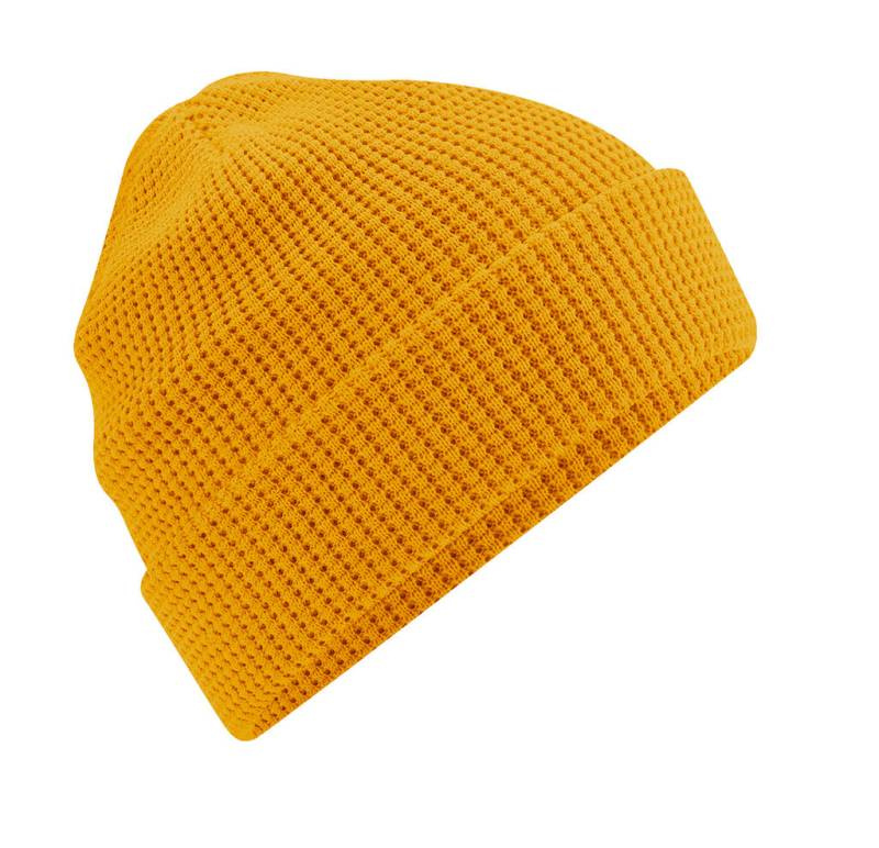 Organinės medvilnės vaflinė kepurė, Garstyčios - Beechfield (1)