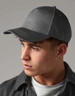 „Urbanwear“ 5 panelių marškinėliai su užsegimu, spalva: tamsiai mėlyna - Beechfield, Karinis jūrų laivynas (4)