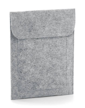 Veltinis iPad® dėklas, Anglies melanžas – Bagbase (3)
