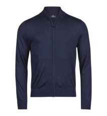 Megztas užtrauktuku, spalva: tamsiai mėlyna