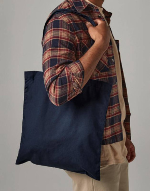 Aukščiausios kokybės medvilninis krepšys, spalva: juoda – Westford Mill (4)