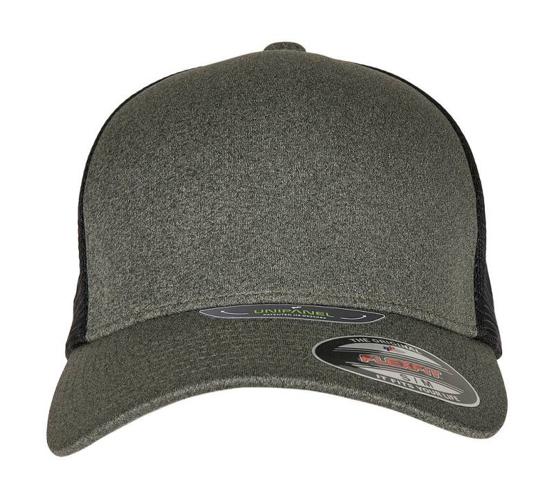 „Flexfit Unipanel™“ kepurė, spalva: alyvuogių žalia/juoda – Flexfit (1)
