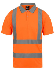 Pro Hi-Vis polo marškinėliai, spalva: oranžinė