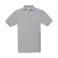 Safran Piqué polo marškinėliai, spalva: pilkas melanžas, Heather Grey