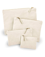 Drobės aksesuarų dėklas, spalva: natūrali