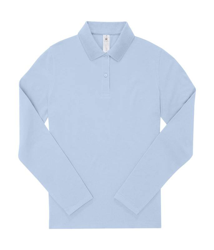 Mano Polo 180 LSL /Moteriški, Melsvai mėlyna – B&C (1)