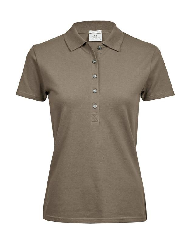 Prabangūs, tamprūs, moteriški polo marškinėliai, Molis – Tee Jays (1)