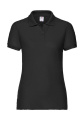 Moteriški 65/35 polo marškinėliai, Juoda