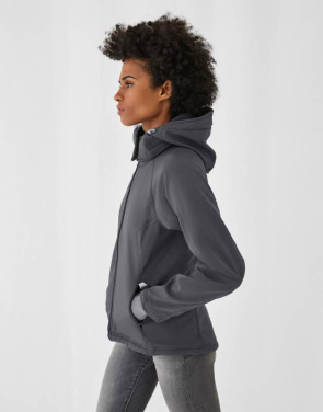 Gobtuvas Softshell moterims, spalva: balta – B&C Outerwear (4)