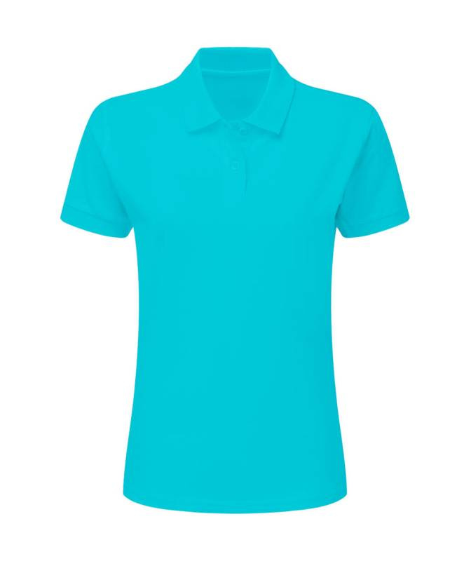 Medvilniniai polo marškinėliai moterims, Turkis – SG Originals (1)