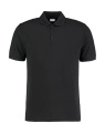Klasikinis Slim Fit Polo Superwash® 60º, spalva: juoda, Juoda