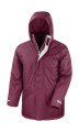 Jaunesniems skirtas „Channel“ parkas, spalva: bordo, Burgundija