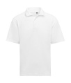 Unisex polo marškinėliai, spalva: balta, Balta