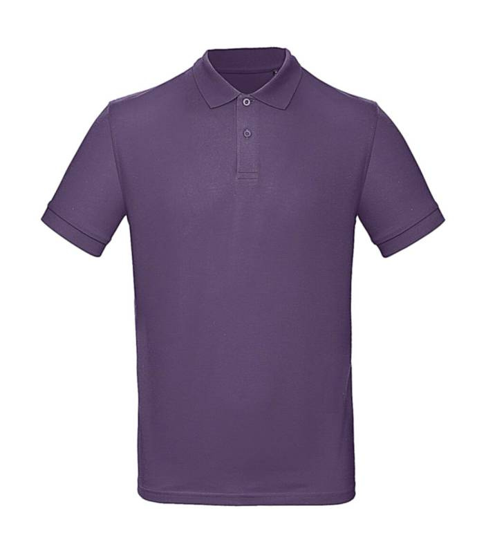 Įkvėpimo polo marškinėliai /vyrams, Spinduliuojanti violetinė – B&C (1)