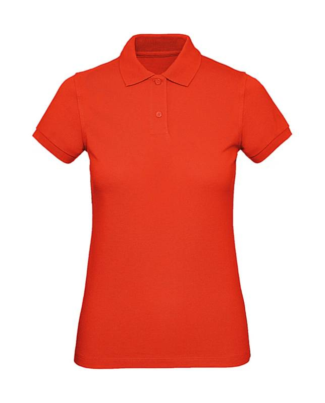 „Inspire“ polo marškinėliai moterims, Ugninė raudona – B&C (1)