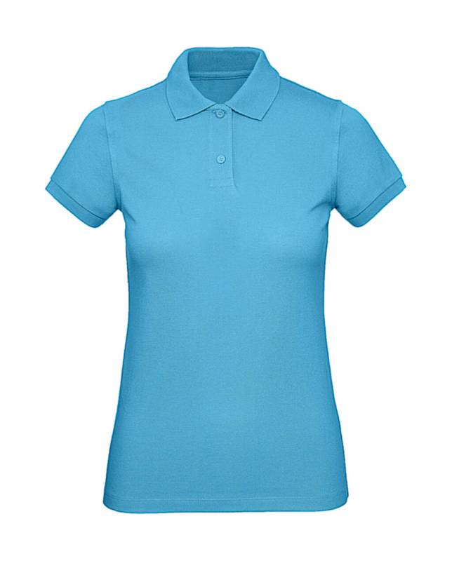 „Inspire“ polo marškinėliai moterims, Labai turkio spalvos – B&C (1)