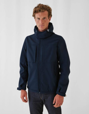 Gobtuvas Softshell/vyrams, Azuras – B&C Outerwear (3)