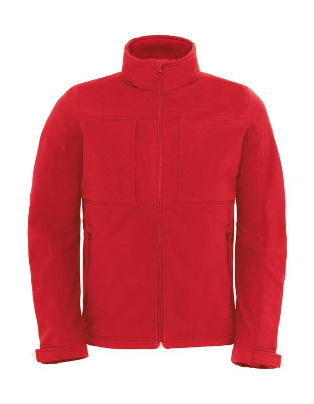 Gobtuvas Softshell/vyrams, spalva: raudona – B&C Outerwear (1)
