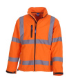 Fluo Softshell striukė, spalva: fluorescencinė oranžinė, Fluorescencinė oranžinė