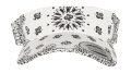 Visor Bandana Spausdinta, spalva: balta, Balta