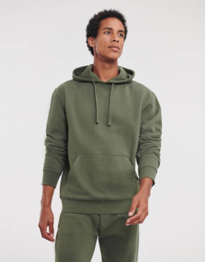 Vyriškas autentiškas sportinis džemperis su gobtuvu, Klasikinė raudona – Russell Athletic (3)