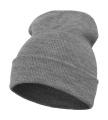 Sunkiasvorė ilga kepurė, spalva: pilkas melanžas, Heather Grey
