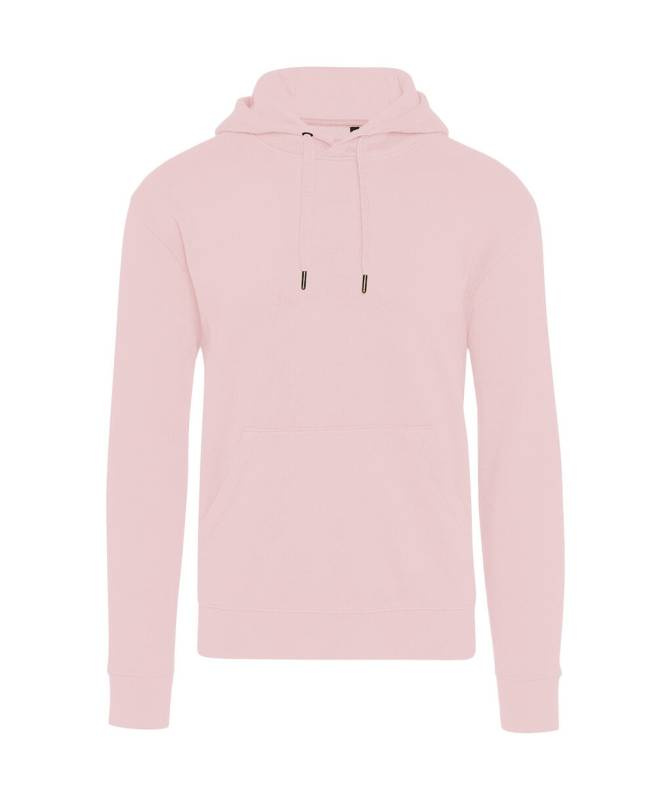 Unisex firminis megztinis be etiketės su gobtuvu, Rožių kreida – SG Signature (1)