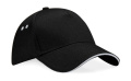 5 panelių kepurė „Ultimate“ – „Sandwich Peak“, Juoda/šviesiai pilka
