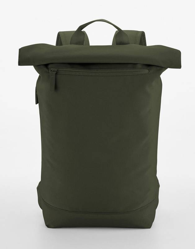 „Simplicity Roll-Top“ kuprinė „Lite“, Pušų žalia – Bagbase (1)