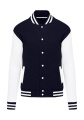 Originalios „Varsity“ striukės vaikams, Tamsiai juoda/Snieguolė