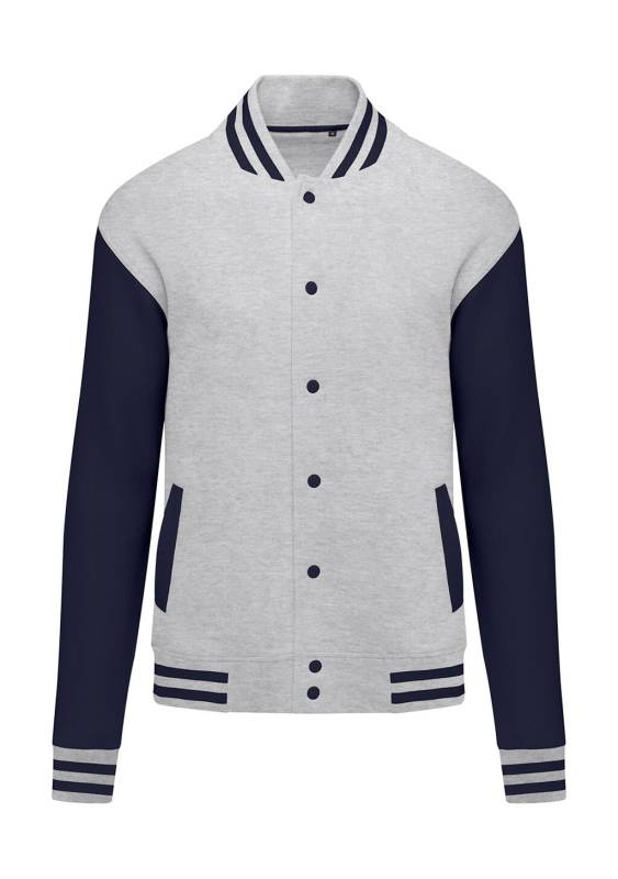 Originalios „Varsity“ striukės vaikams, spalva: šviesiai pilka Oxford/tamsiai mėlyna – SG Originals (1)