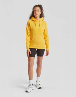 Moteriškas klasikinis džemperis su gobtuvu, spalva: tamsiai mėlyna – Fruit of the Loom (4)