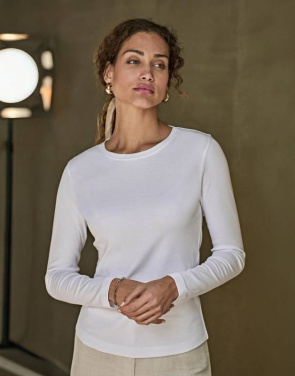 Moteriški ilgo ilgio sujungimui marškinėliai, spalva: tamsiai pilka – Tee Jays (2)