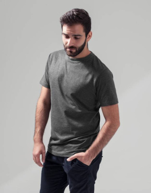 Marškinėliai apvalia apykakle, spalva: anglies pilka – Build Your Brand (2)