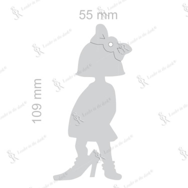 Minkštas atšvaitas – Mergina | Softreflector – 2