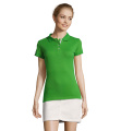PORTLANDO MOTERŲ POLO MARŠKINĖLIAI 200, Bud Green