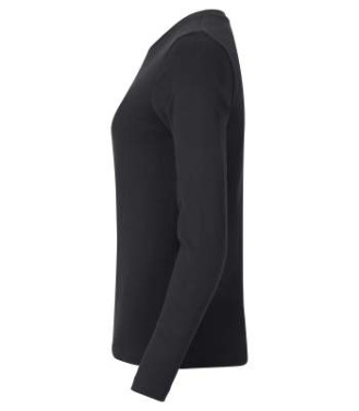 Premium L/S – marškinėliai (moterims), Juoda - Clique (3)