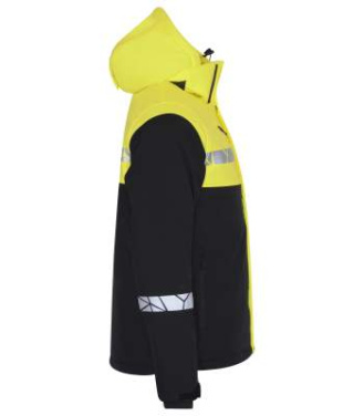 7415 FUNCTIONAL, PADDED 9910-VIZ – striukė, Juoda/Geltona - ProJob (4)