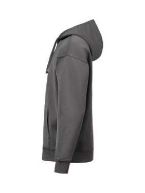 UM (OCS-RCS) Loose Fit – džemperis su gobtuvu (unisex), Medžio anglis – Untagged Movement (4)