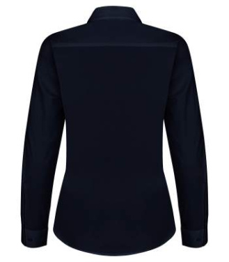 Stretch L/S – marškiniai (moterims), Tamsiai tamsiai mėlyna - Clique (3)