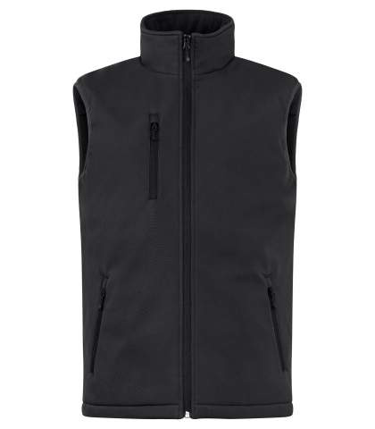 Padded Softshell – liemenė, Juoda – Clique (1)