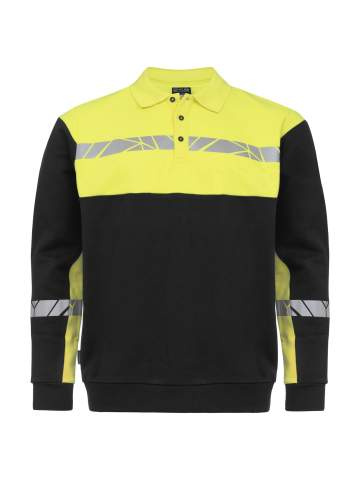 7100 POLO 9910-VIZ – džemperis, Juoda/Geltona - ProJob (1)