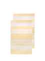 Hamamas Ella 50x70cm, 2 vnt., Geltona
