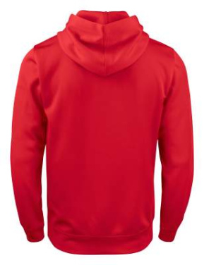 Basic Active – džemperis su gobtuvu, raudona – Clique (2)