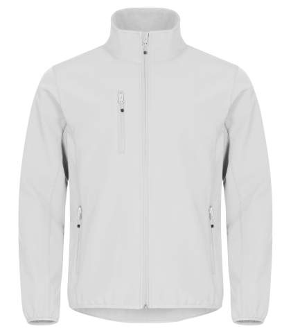 Classic – softshell striukė, Balta – Clique (1)