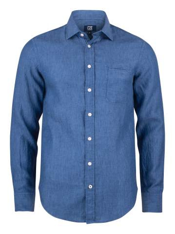 Summerland Linen – marškiniai (vyrams), Svajonių mėlyna - Cutter & Buck (1)